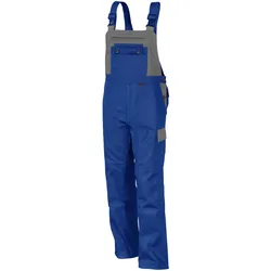 QUALITEX HIGH QUALITY WORKWEAR Latzhose image kornblau/hellgrau Herren: 27