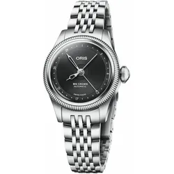 Oris Big Crown Pointer Date 29mm Schwarz Edelstahlband Damenuhr 01 534 7804 4054-07 8 14 02