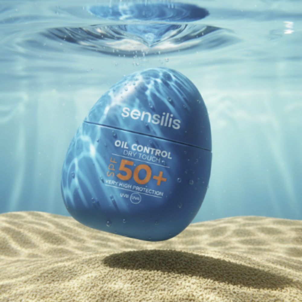 Sensilis Oil Control Dry Touch Sunscreen SPF50+ 40mL Medium Tinted SPF50+