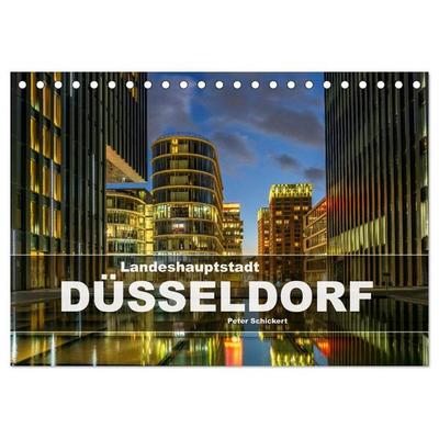 Landeshauptstadt Düsseldorf (Tischkalender 2027 DIN A5 quer), CALVENDO Monatskalender
