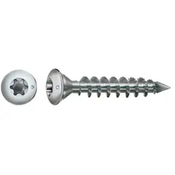 SPAX Pfostenschrauben, 8,0x50 mm, Edelstahl A2, mit Zentrierkopf, Vollgewinde, VE: 25 Stück