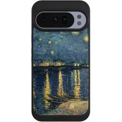 Nivocase Handyhülle für Google Pixel 10 Pro XL Hülle NIVOpure Case Schwarz Kunst Malerei (Google Pixel 10 Pro XL), Smartphone Hülle, Schwarz