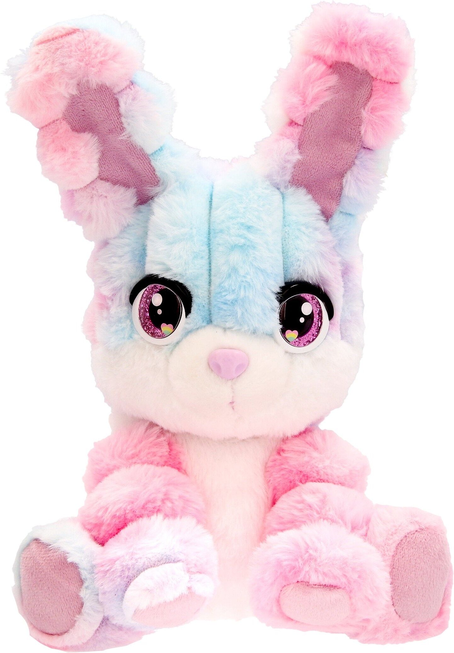 IMC Toys Cotton Cuties 30cm Scented Bunny Plush - Soft, Fluffy, Pastel Pink, Blue & White, 30cm, Scented, Toy for Kids
