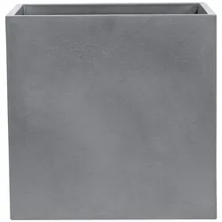 WellHome - "Astra Collection" 30L Zementfarbener Blumentopf, 70x70cm