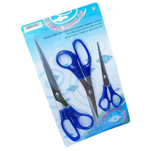 WEDO Papierscheren-Set, 3 St.
