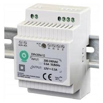 Eura DIN "" NETZTEIL DIN30W12 12V 2 5 A DC (14159)