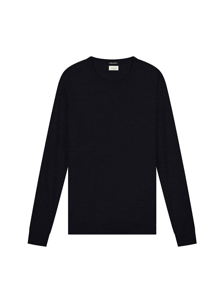 DSTREZZED Wollpullover in Schwarz - XL