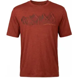 Killtec, Herren, Funktionsshirt, Funktions-Druckshirt wash&go (XL), Rot