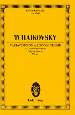 Edition Eulenburg Tschaikowsky Variationen