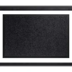 METRO PROFESSIONAL Schmutzfangmatte, Kunststoff, 250 x 90 cm, schwarz