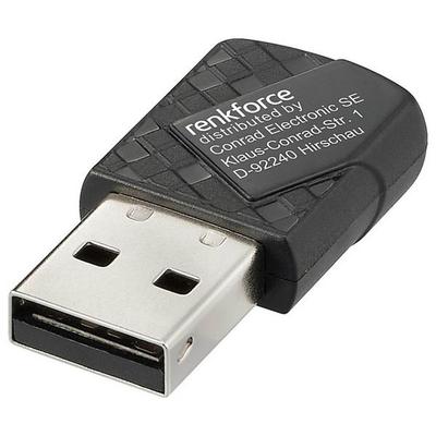 Renkforce RF-WFBTA-200 WLAN- / Bluetooth®-Adapter USB-A (USB 2.0) 886MBit/s