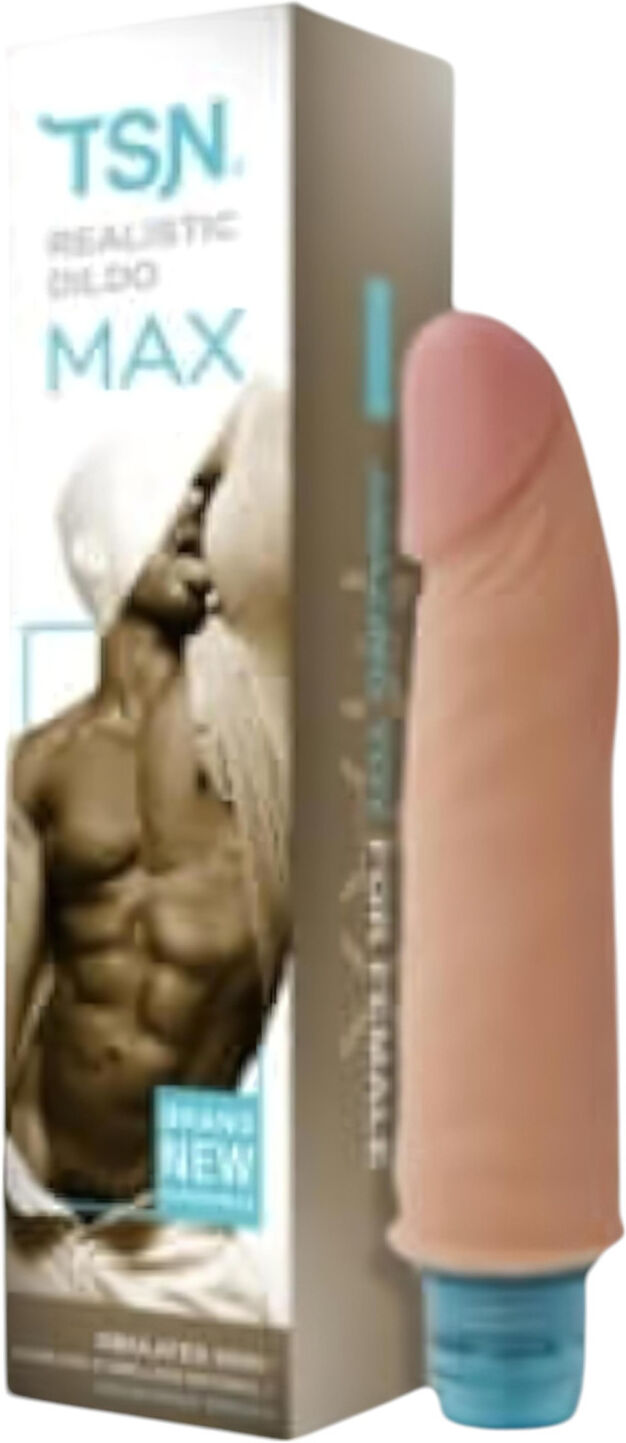 Lonely Max - Realistisk Vibrator - 17cm - Naturfarve