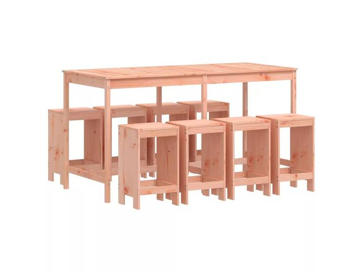 VidaXL - Gartenbar set douglasienholz, One Size, Braun