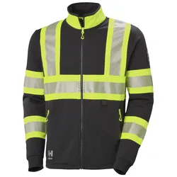 Warnschutz Sweatjacke "ICU" - 3XL - gelb/schwarz