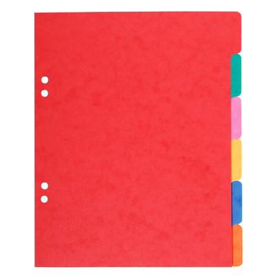 Exacompta Register aus Manilakarton 225g/qm, 6 Positionen, für Format 220x170mm