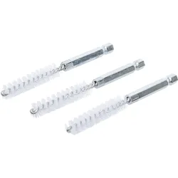BGS Nylonbürste | 10 mm | Antrieb Außensechskant 6,3 mm (1/4"") | 3-tlg.