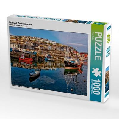 CALVENDO Puzzle Cornwall, Großbritannien | 1000 Teile Lege-Größe 64x48cm Foto-Puzzle für glückliche Stunden