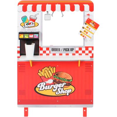 Spielküche CHIC2000 "Burgerladen", bunt, Spielküchen, KinderB:59cm H:96cm T:40cm, Holz, B:59cm H:96cm T:40cm
