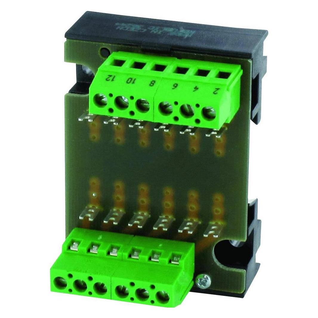 Murr Elektronik Montageplatte MP 12 Tragschiene Schraubklemmen (62010)