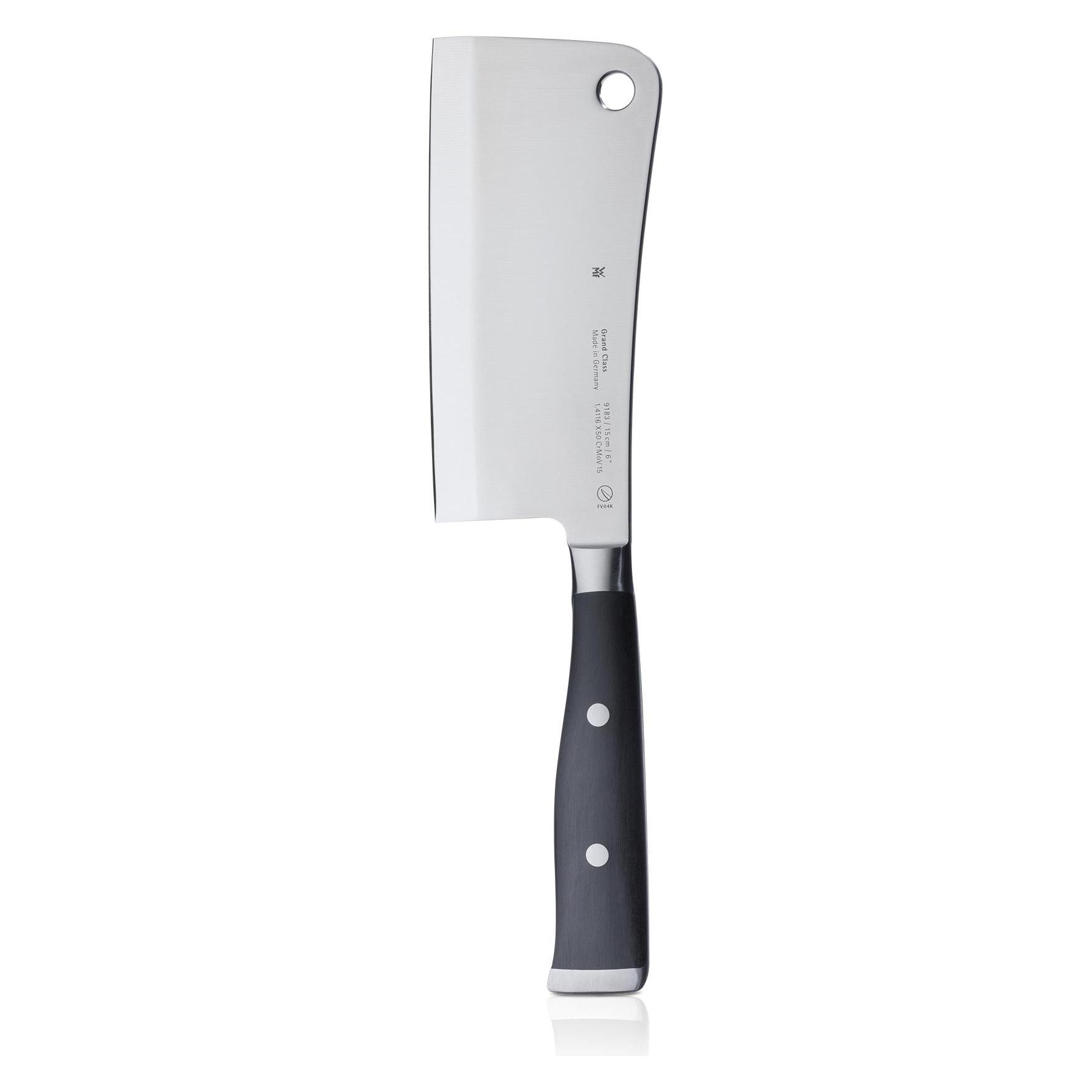 WMF Chinesisches Hackmesser GRAND CLASS Schwarz/klein gemustert (15 cm) (18.9183.6032)