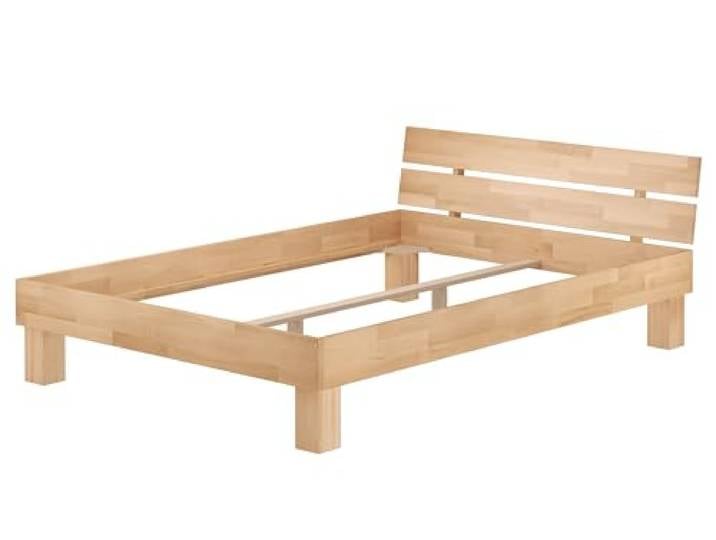 Erst-Holz®Futonbett Französisches Bett Doppelbett 140x200 Buche-Bettgestell massiv ohne Zubehör 60.86-14 oR