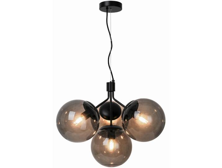 Ivona Lampe à suspendre Ø 20 cm 4er Fumée / Noir