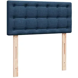 vidaXL, Boxspringbett, Pearl (Knöpfe) (100 x 200 cm)