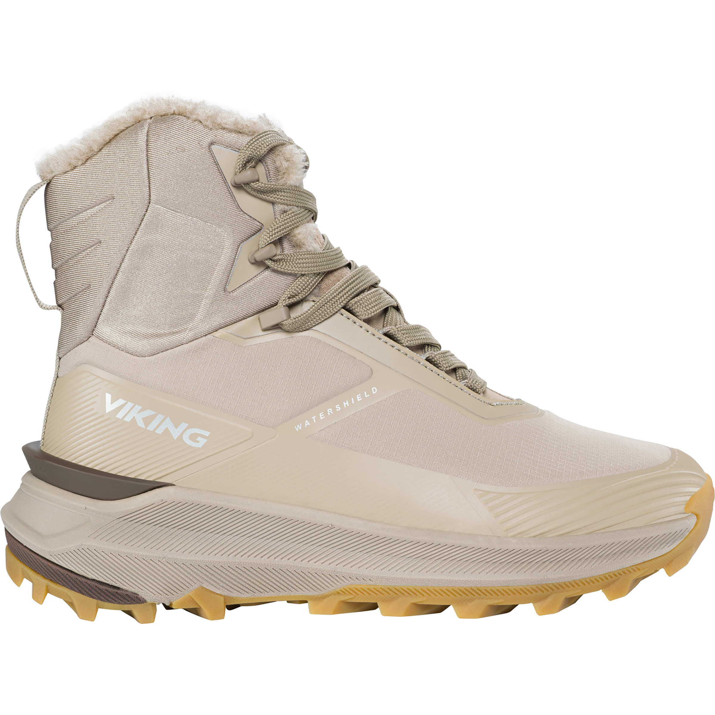 Viking Her Serene High Warm WP Damen Winterschuhe & Winterstiefel beige Größe 40 Trekking Wasserdicht