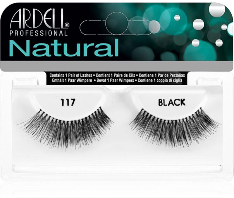 Ardell Natural stick-on eyelashes 117 Black