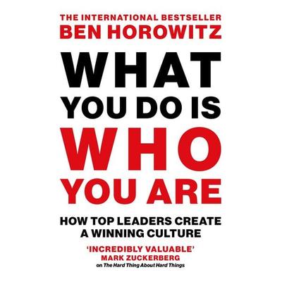 What You Do Is Who You Are, Taschenbuch von Ben Horowitz, HarperCollins, 978-0-00-874069-6