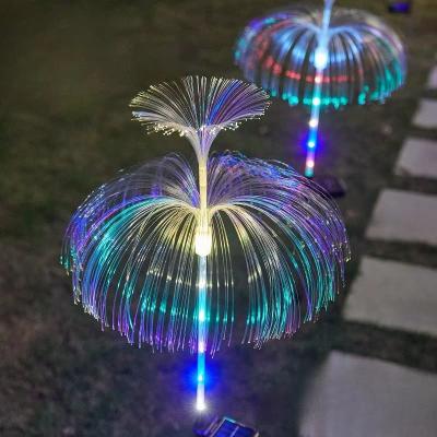 Inspired Finds 7 Color Changing Solar Jellyfish Garden Lights Waterproof LED Outdoor Pathway Decor 7 Color Changing Solar Jellyfish Garden Lights Waterproof LED Outdoor Pathway Decor