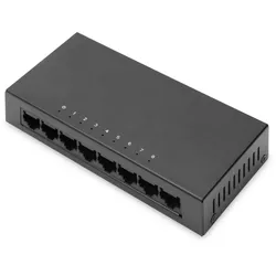 DIGITUS Switch 8-Port Ethernet 10/100 Mbps RJ45