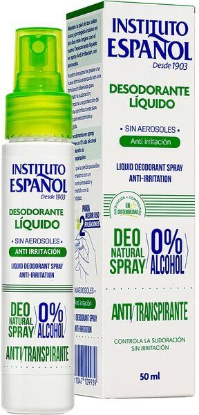 Instituto Español Anti-irritation liquid deodorant spray 50 ml