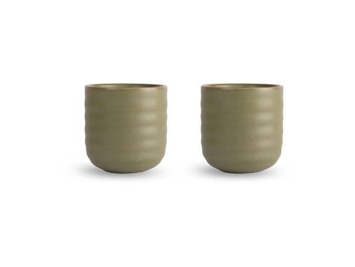 Sagaform Tasse Ellen Lot de 2 18 cl Vert
