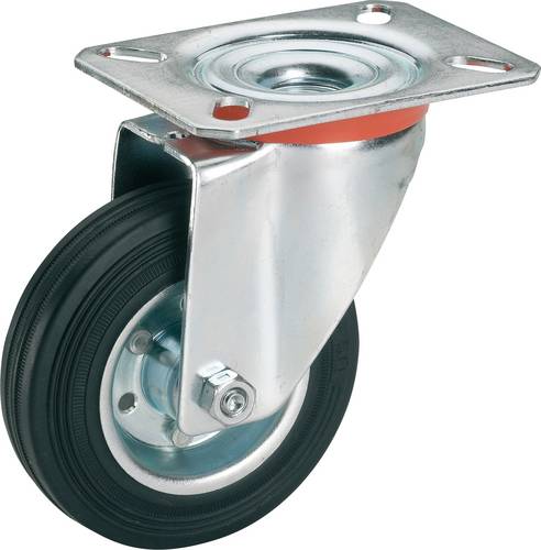 dörner + helmer 711152 Lenkrolle Rad-Durchmesser: 100mm Tragfähigkeit (max.): 70kg 1St.