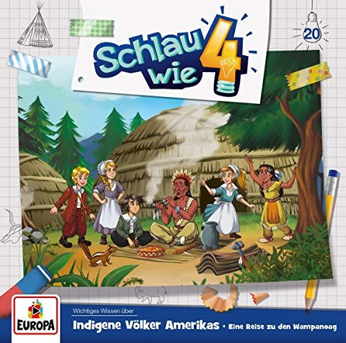Schlau Wie Vier - 020/Indigene Völker Amerikas.Eine Reise zu den Wampanoag - Preis vom 09.10.2026 07:28:09 h