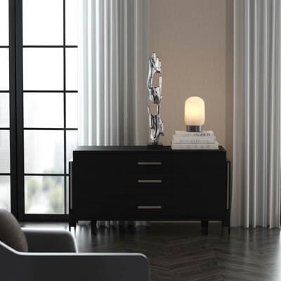 Sagebrook Home Metal Acrylic Sculpture Post Modern Decorative Figurine for Home Decor
