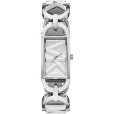 Quarzuhr MICHAEL KORS "MK EMPIRE", silber (silberfarben), Armbanduhren, Damen, Quarzuhr, Armbanduhr, Damenuhr, Edelstahlarmband