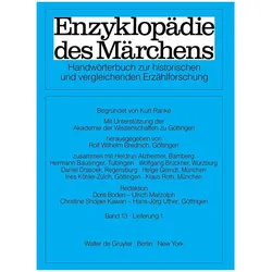 Enzyklopädie des Märchens / Suchen - Verführung, Schulbücher von Kurt Ranke