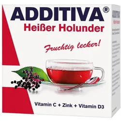 ADDITIVA heißer Holunder Pulver Sachets 100 g
