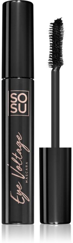SOSU Cosmetics Eye Voltage curl and separation waterproof mascara shade Jet Black 10 ml