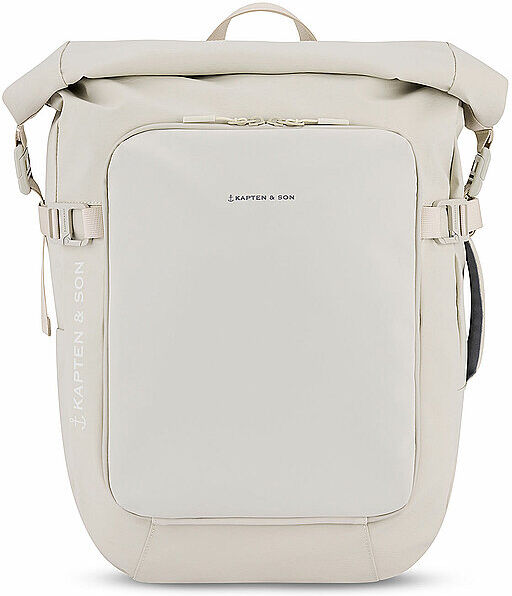 KAPTEN & SON Rucksack LISBON, erweiterbar beige EG