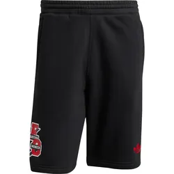 adidas FC Bayern München Sweatshorts Herren | Gr. S | schwarz - schwarz