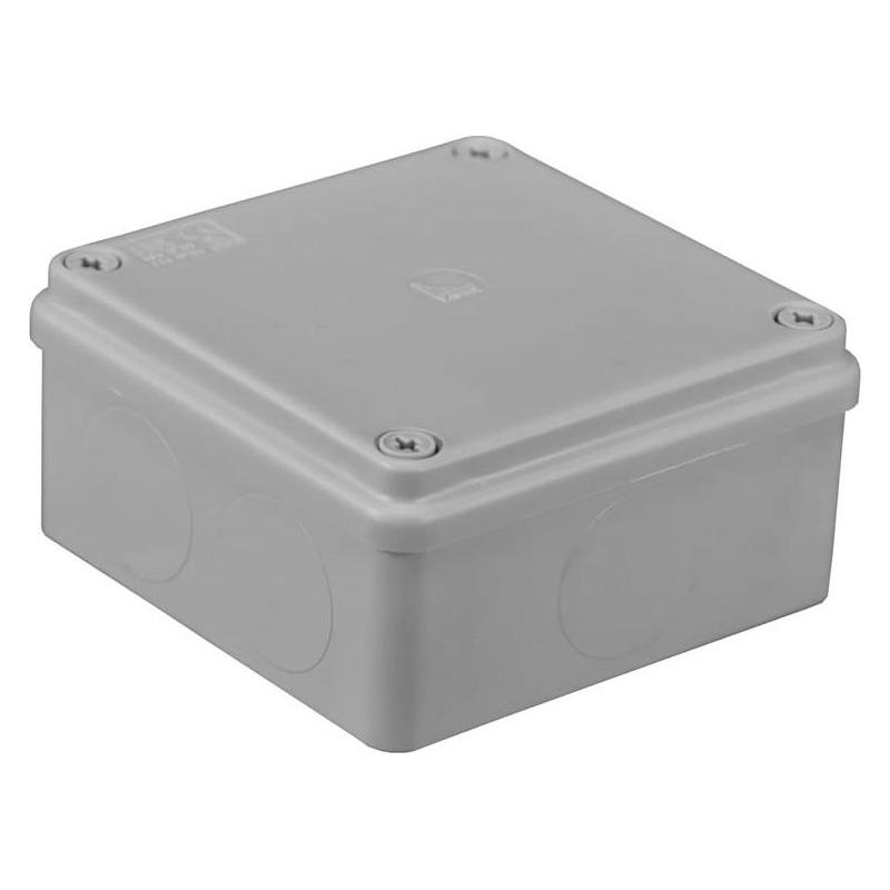 Pawbol S-Box 116 - Hermetisch versiegelte Box - 100 x 100 x 50 mm - IP65 - halogenfrei - grau (PAWBOL)
