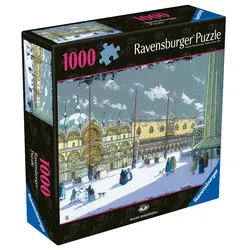 Ravensburger Puzzle – Mauro Bergonzoli – Snow in Venice, 1000 Teile