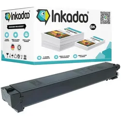 Inkadoo, Toner, Toner kompatibel zu Sharp MX-23GTBA Toner, schwarz Schwarz (BK)
