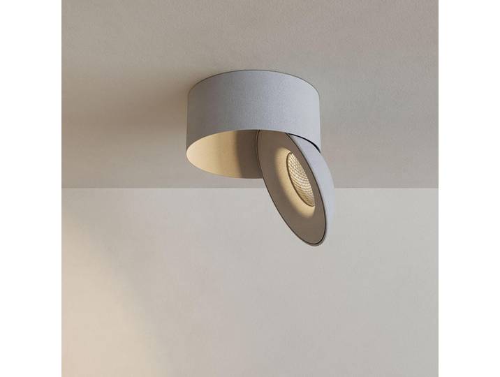 s.luce Led-Aufbauleuchte Santa Neo Weiß Warmweiß, Metall, Rund, LED integrated, 10.8x5x10.8 cm, Lampen & Leuchten, Innenbeleuchtung, Deckenleuchten, Deckenleuchten