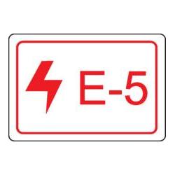 Brady Etiketten für Energiequellen, elektrischer Bereich (ENERGY TAG-E-5-19X13MM-SA/100)