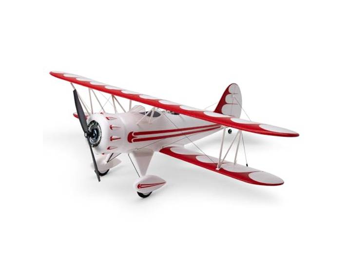 E-Flite UMX WACO BNF Basic with AS3X and Safe Select, White