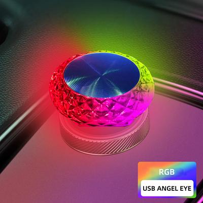 Of Wheels Deals USB Mini LED Ambient Light, Colorful Car Interior Lamp, Computer Atmosphere Light, Portable Plug And Play colorful
